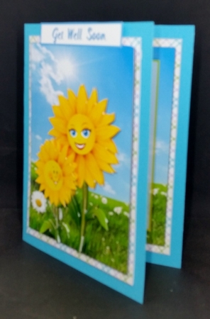 5x7 SMILING SUNFLOWERS MINI KIT by Diane  Vermeer