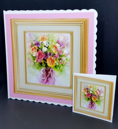 Watercolor topper bumper kit flowers and butterflys by Diane  Vermeer