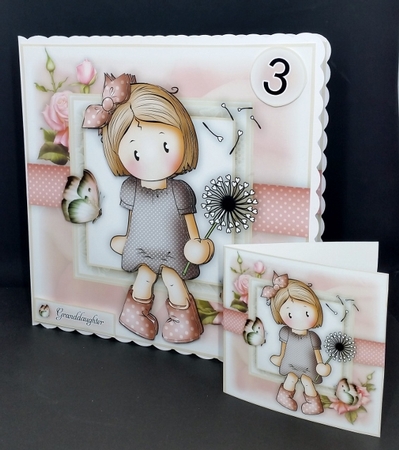 Chloe with Dandelion Mini Kit by Diane  Vermeer