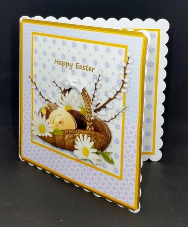 Mini Card  Happy Easter  by Diane  Vermeer