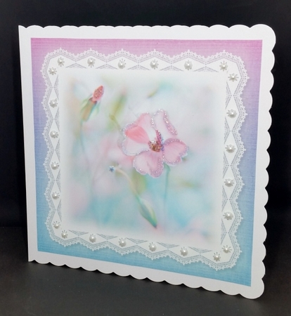 Flowers and Lace 2 by Diane  Vermeer