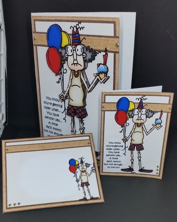 Gus talks about getting older mini kit by Diane  Vermeer