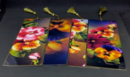 Floral Bookmarks 9 by Diane  Vermeer