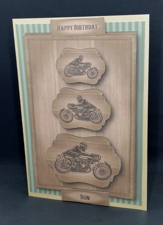 Wood Burning Trio Bikes & Scooters Bumper Kit by Diane  Vermeer