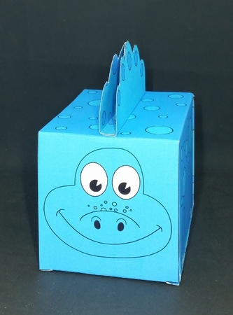 3D Cute Diddy Dino Treat Box Gift Box Mini Kit - Zarin by Diane  Vermeer