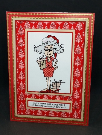 Stella - Santas Naughty Boy List by Diane  Vermeer