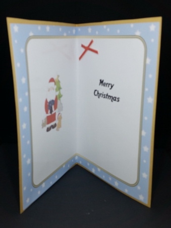 Christmas Cats with Santa insert by Diane  Vermeer