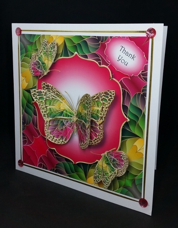 Art Nouveau Butterflies Bumper Kit 3 by Diane  Vermeer