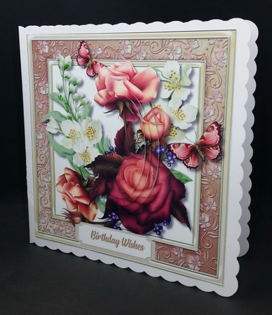 Beautifu Jasmin  and Roses  by Diane  Vermeer