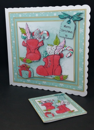 Christmas Boots Mini Kit by Diane  Vermeer