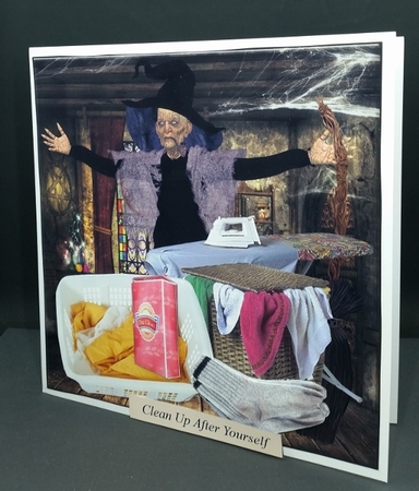 Witchy Mother Topper with Decoupag by Diane  Vermeer
