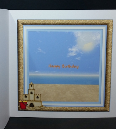 At the Beach Insert 1 by Diane  Vermeer