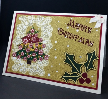 Christmas Topper & Blank Insert 3 by Diane  Vermeer