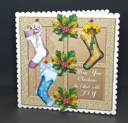Christmas Stockings by Diane  Vermeer