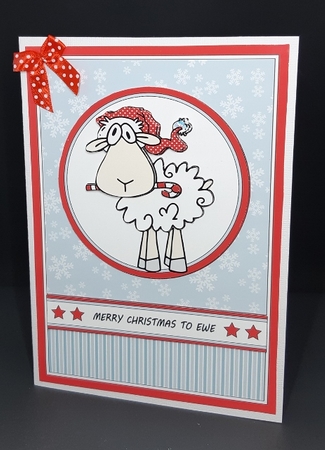 MERRY CHRISTMAS TO EWE by Diane  Vermeer