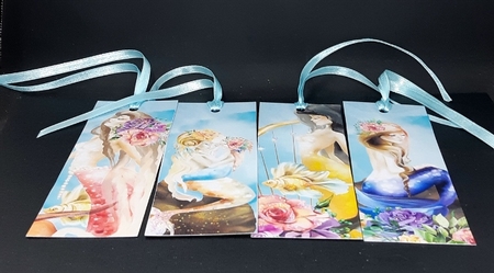 Mermaid Bookmarks by Diane  Vermeer