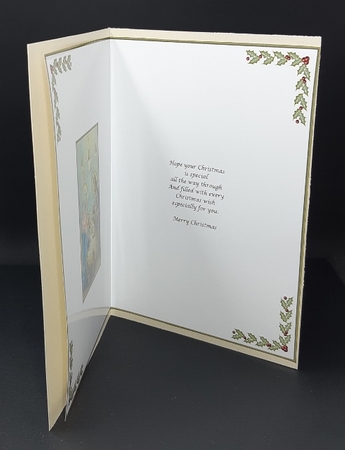 Nativity Christmas Insert  by Diane  Vermeer