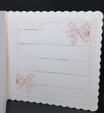 Baby Girl  Bib Quick Card INSERT by Diane  Vermeer