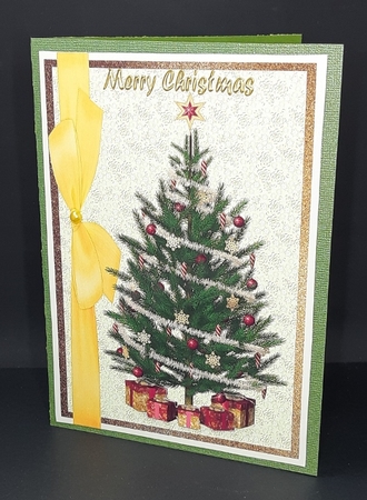 Christmas tree and gifts by Diane  Vermeer