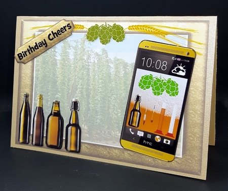 Beer Making phone by Diane  Vermeer