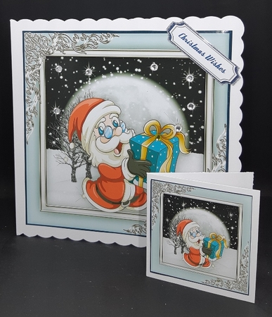 Santas Suprise by Diane  Vermeer