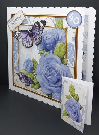 BUTTERFLY BLOSSOMS 4 SHEET MINI KIT LILAC by Diane  Vermeer