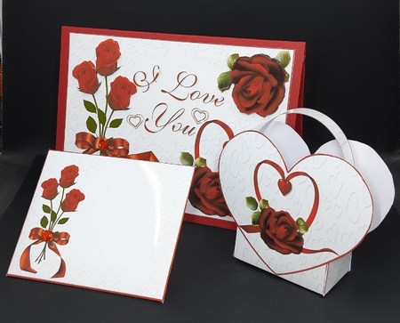 I love you Valentine/anniversary mini kit by Diane  Vermeer