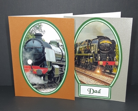 Train toppers by Diane  Vermeer