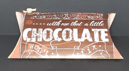 Chocolate Pillow Box by Diane  Vermeer