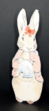 Easter  Bunny Shaped 3 by Diane  Vermeer