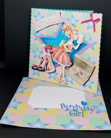 Powder Puff Girl by Diane  Vermeer