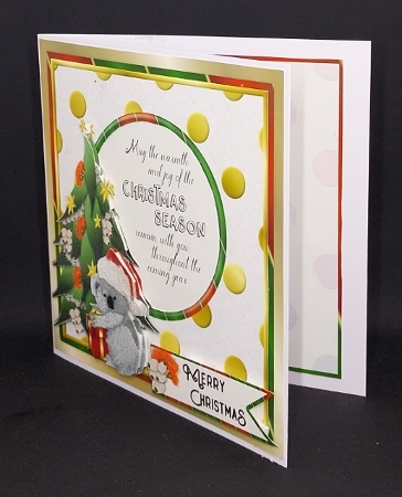 Australian Christmas Centre Cutout by Diane  Vermeer