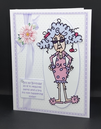 Stella and her birthday quick card by Diane  Vermeer