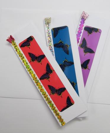Butterfly Bookmarks by Diane  Vermeer