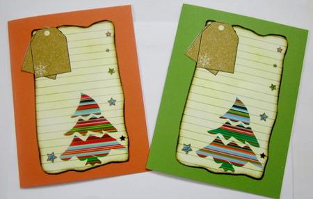 Christmas Note Papers or Toppers 3 by Diane  Vermeer