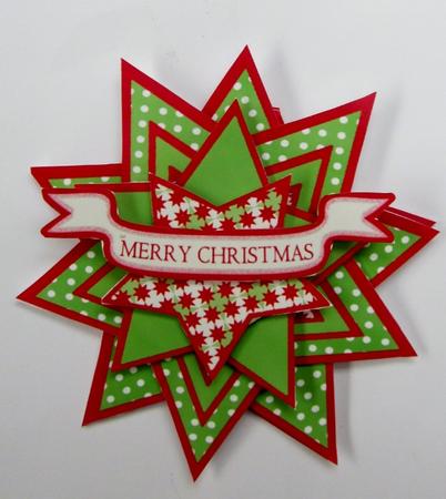 Christmas Star Stacker Card by Diane  Vermeer