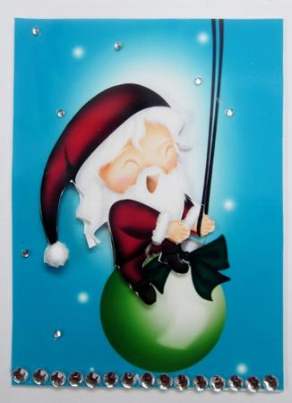 Santa Riding Christmas Bauble Featured Gallery Photo