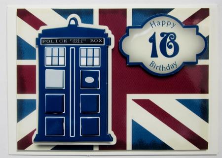 Happy 16th Birthday British Science Fiction Fan! by Diane  Vermeer