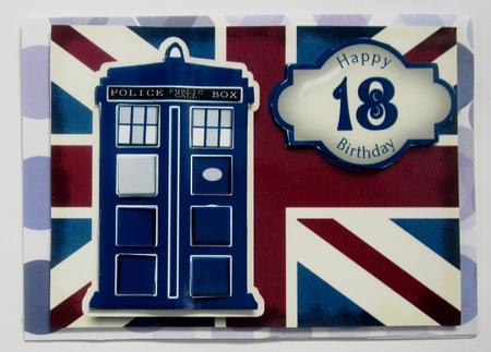 Happy 18th Birthday British Science Fiction Fan! by Diane  Vermeer