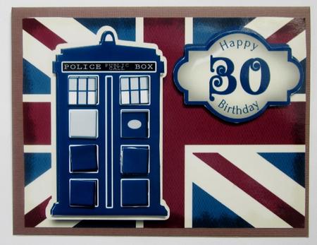 Happy 30th Birthday British Science Fiction Fan! by Diane  Vermeer