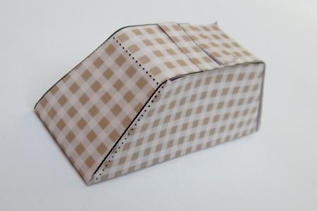 Wedding Cake Shaped Treat or Favour Box Sheet 2 by Diane  Vermeer