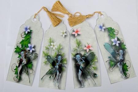 Glow Faeries Bookmarks by Diane  Vermeer