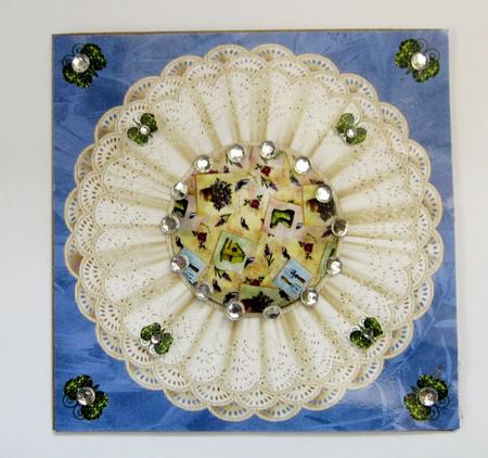 Garden Doily and Butterflies Step by Step by Diane  Vermeer