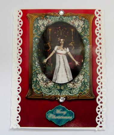 Christmas Greeting by Diane  Vermeer
