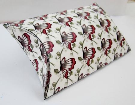 Butterfly Burst Pillow Gift Box by Diane  Vermeer