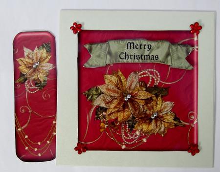 Red & Gold Christmas Topper & Bookmark Featured Gallery Photo