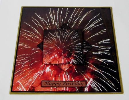 Fireworks Topper by Diane  Vermeer