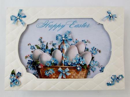 Vintage Easter Basket by Diane  Vermeer