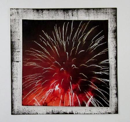 Fireworks Bottom Stacker by Diane  Vermeer