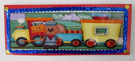 All Aboard the Birthday Express by Diane  Vermeer